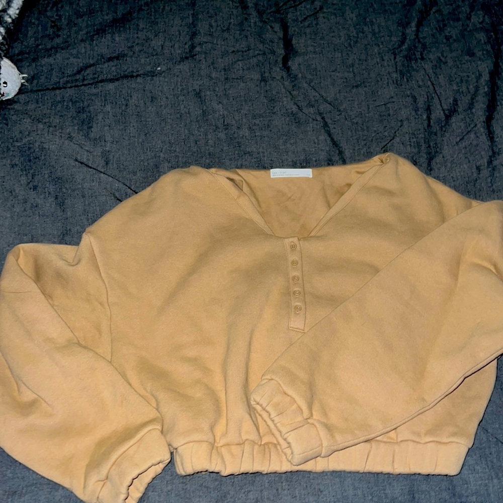 Oak + Fort cropped sweatshirt